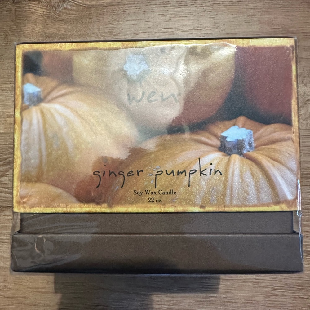WEN Ginger Pumpkin Candle
